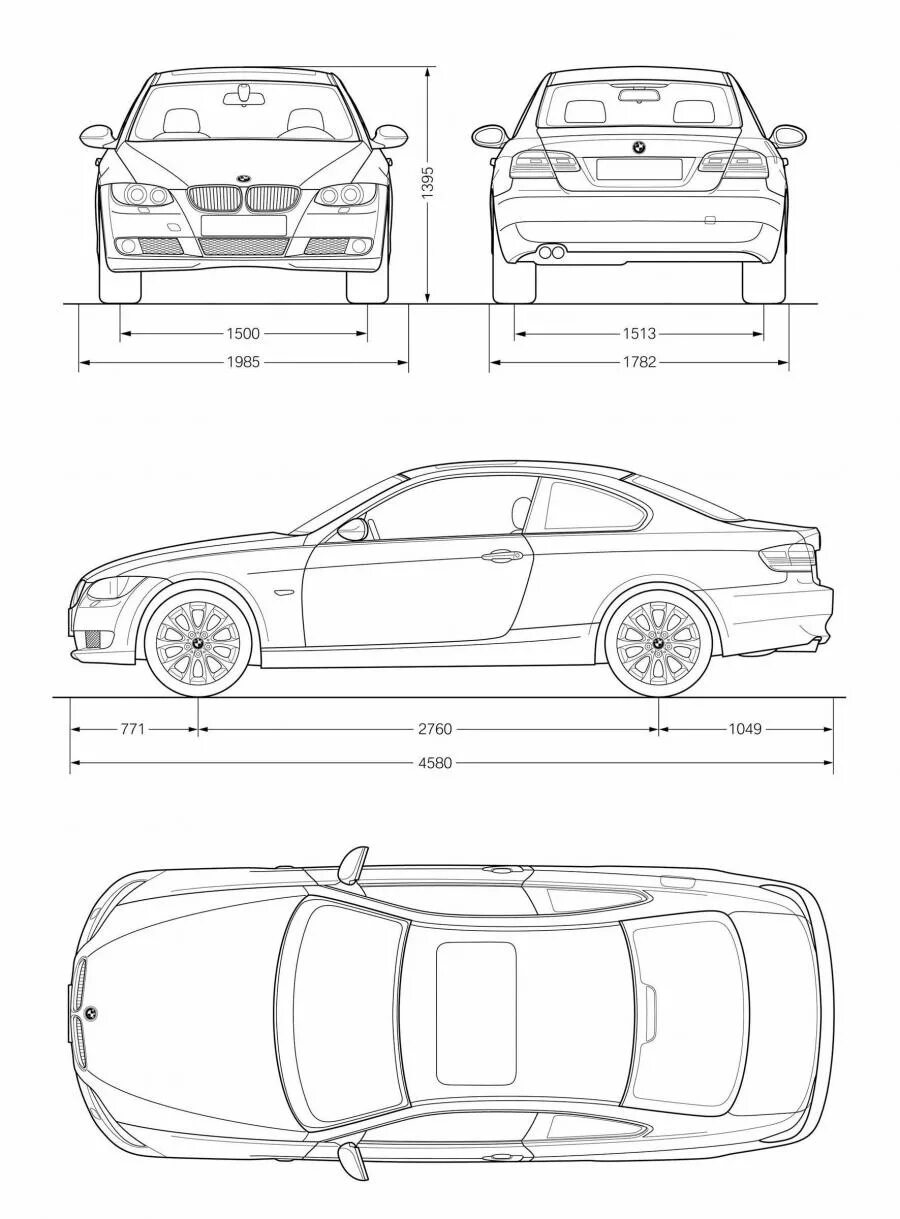 Бмв 4 размер. Бмв 3 длина кузова. bmw 3 габариты. ширина бмв 320. bmw 3 f30 габариты.
