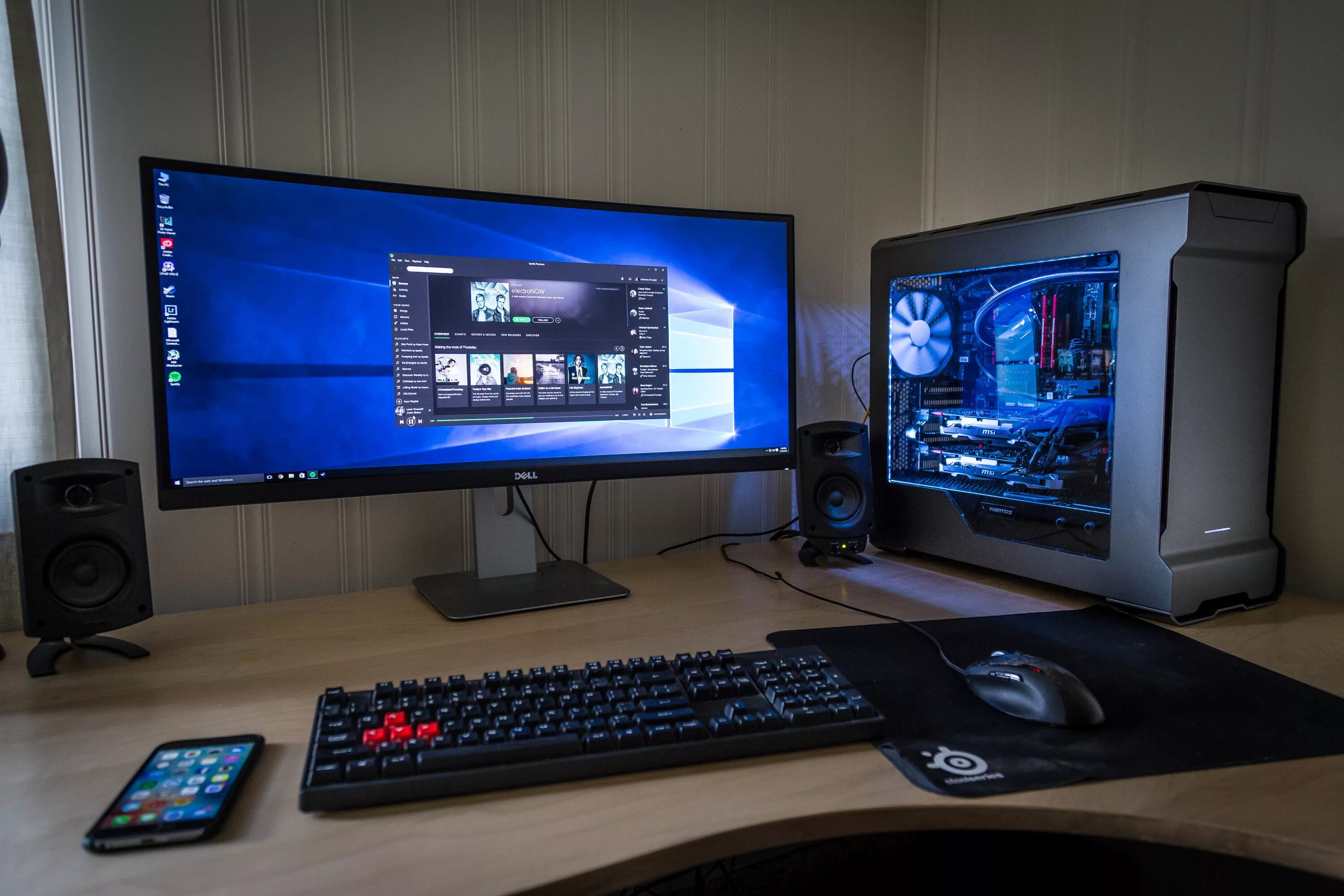 Monitor setup