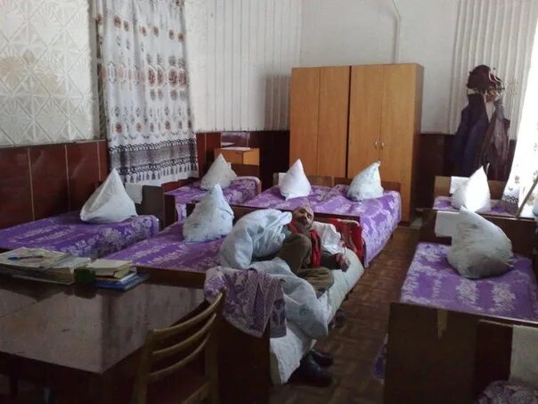 Приют временного проживания. Временный приют для людей.