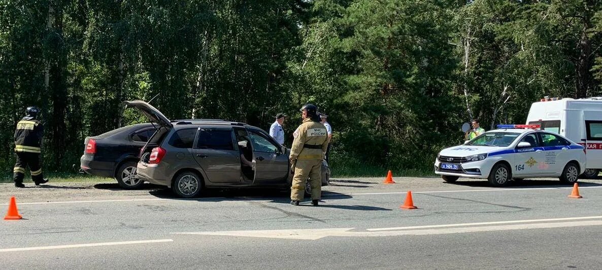 Авария под Челябинском.