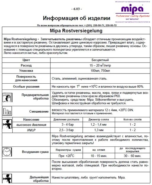 Запечатыватель ржавчины mipa отзывы. Запечатыватель ржавчины МИПА. MIPA ржавчина.