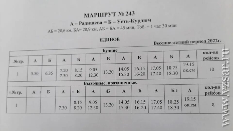 251 маршрут саратов