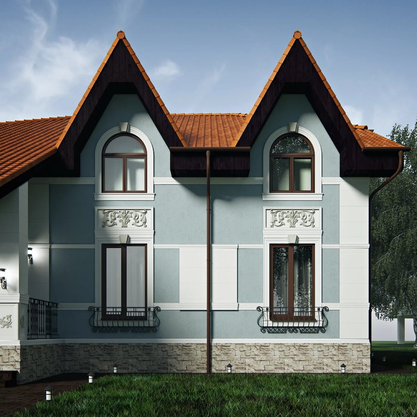 Фасады домов. Архитектурные элементы фасада филенки. Лепной декор фасад. Элементы фасада названия. Дом с лепниной на фасаде.