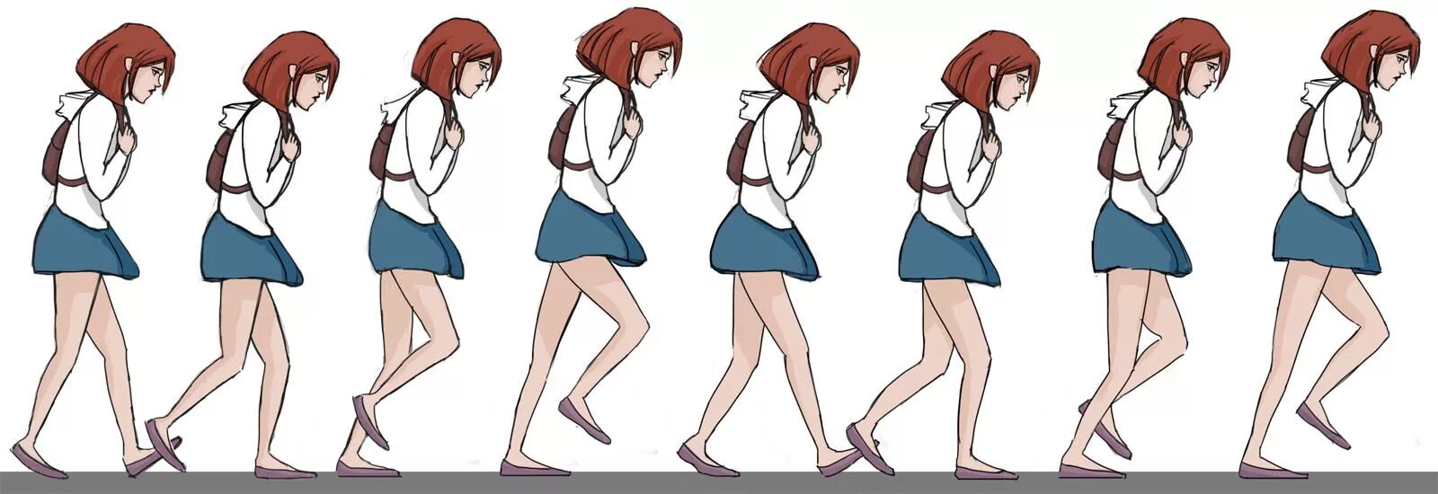Походка схема. Анимация ходьбы человечка. Шаг референс анимация. Референс походка. Референс ходьбы человека.