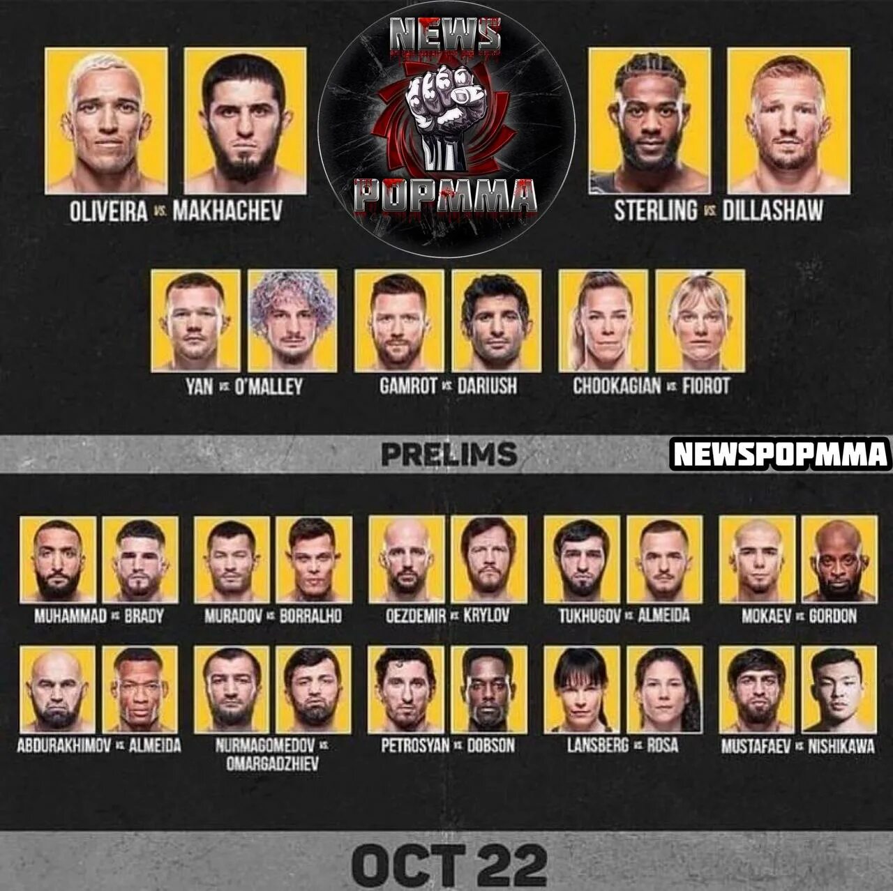 Ufc 299 на русском