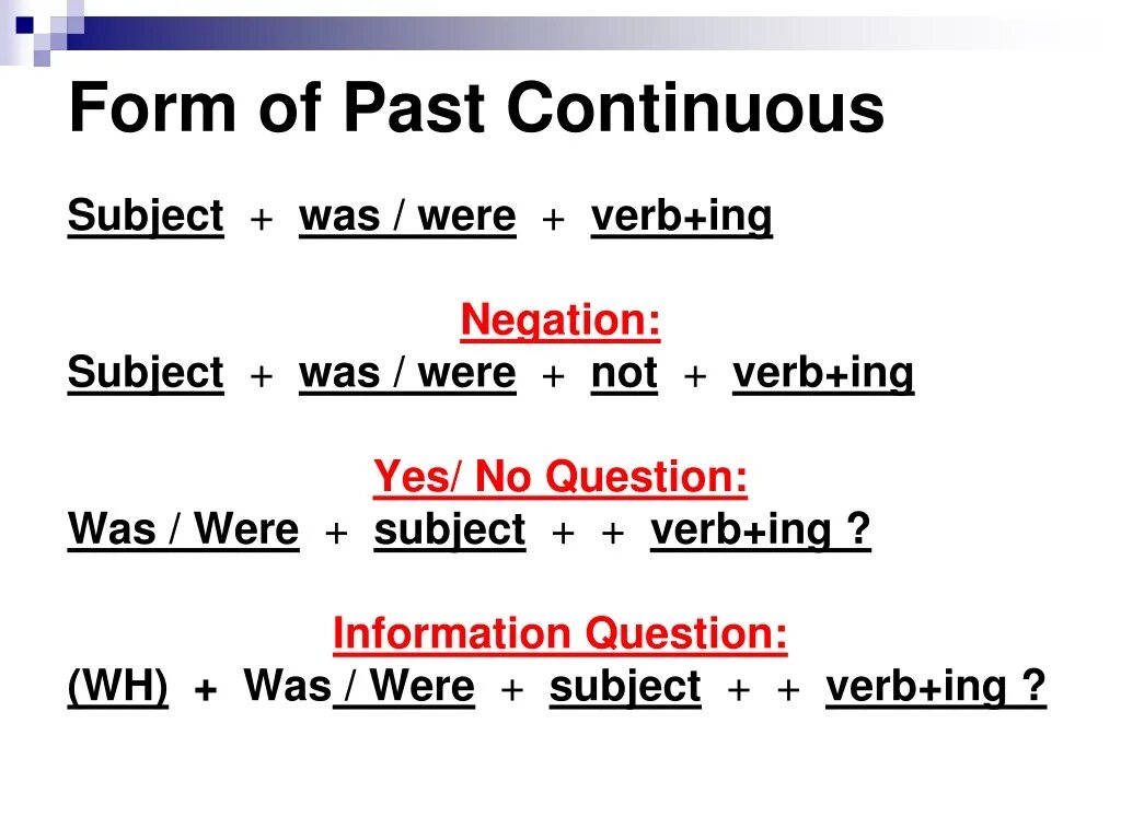 Past continuous tense form. Схема времени past Continuous. Past Continuous was were ing. Past Continuous вопросительная форма. Глаголы в английском языке past Continuous.