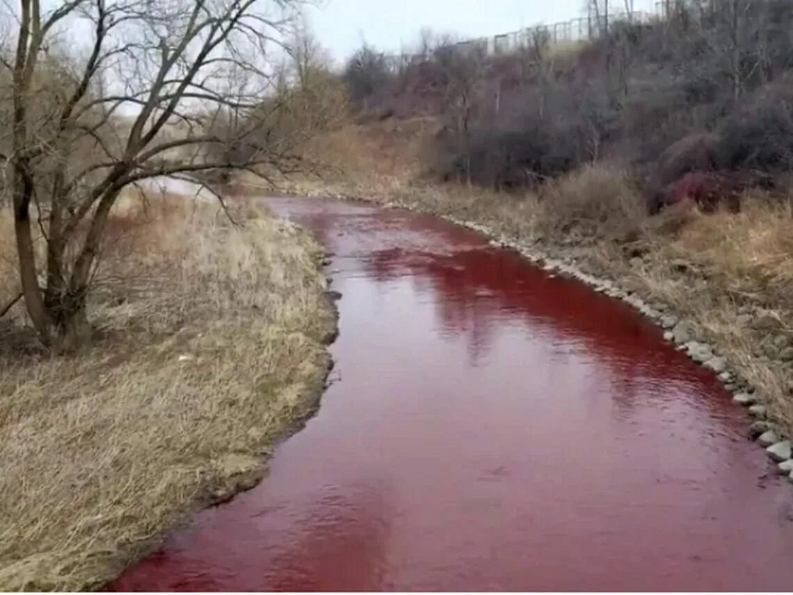 Кровавый ручей Муртыгит. Красная река. Река с красной водой. Красная река слова