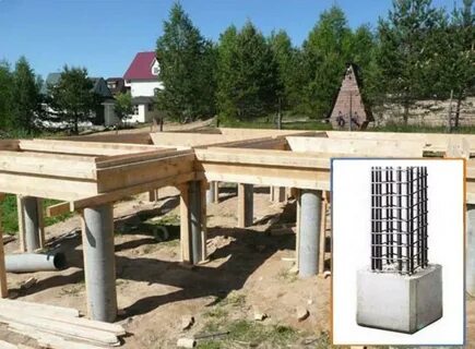 Столбы под дом