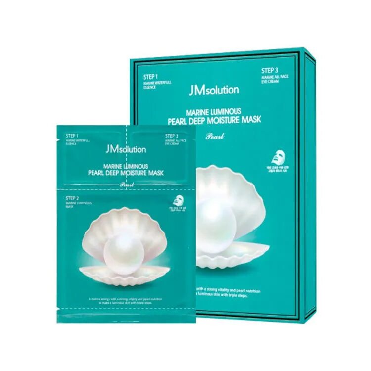 Маска JMSOLUTION Marine Luminous. JMSOLUTION гидрогелевая маска Marine Luminous Pearl Hydrogel Mask Pearl 30 мл. JMSOLUTION маски для лица Marine Luminous. Тканевая маска JM solution.