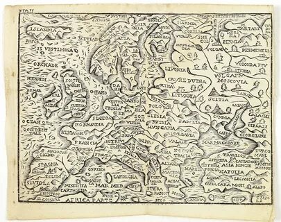 Карта 1660