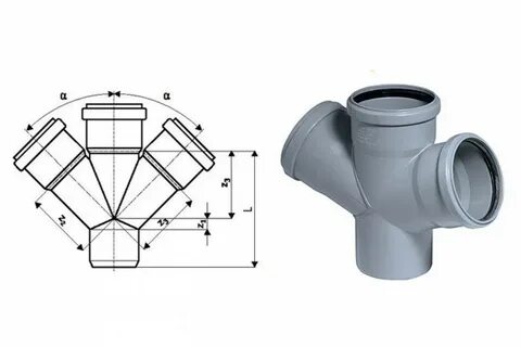 Крестовина 110 размеры