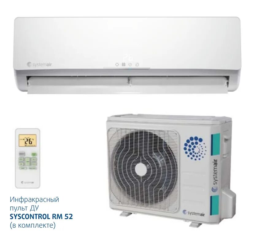 Sysplit wall smart 09. Сплит-система systemair wall smart 09.