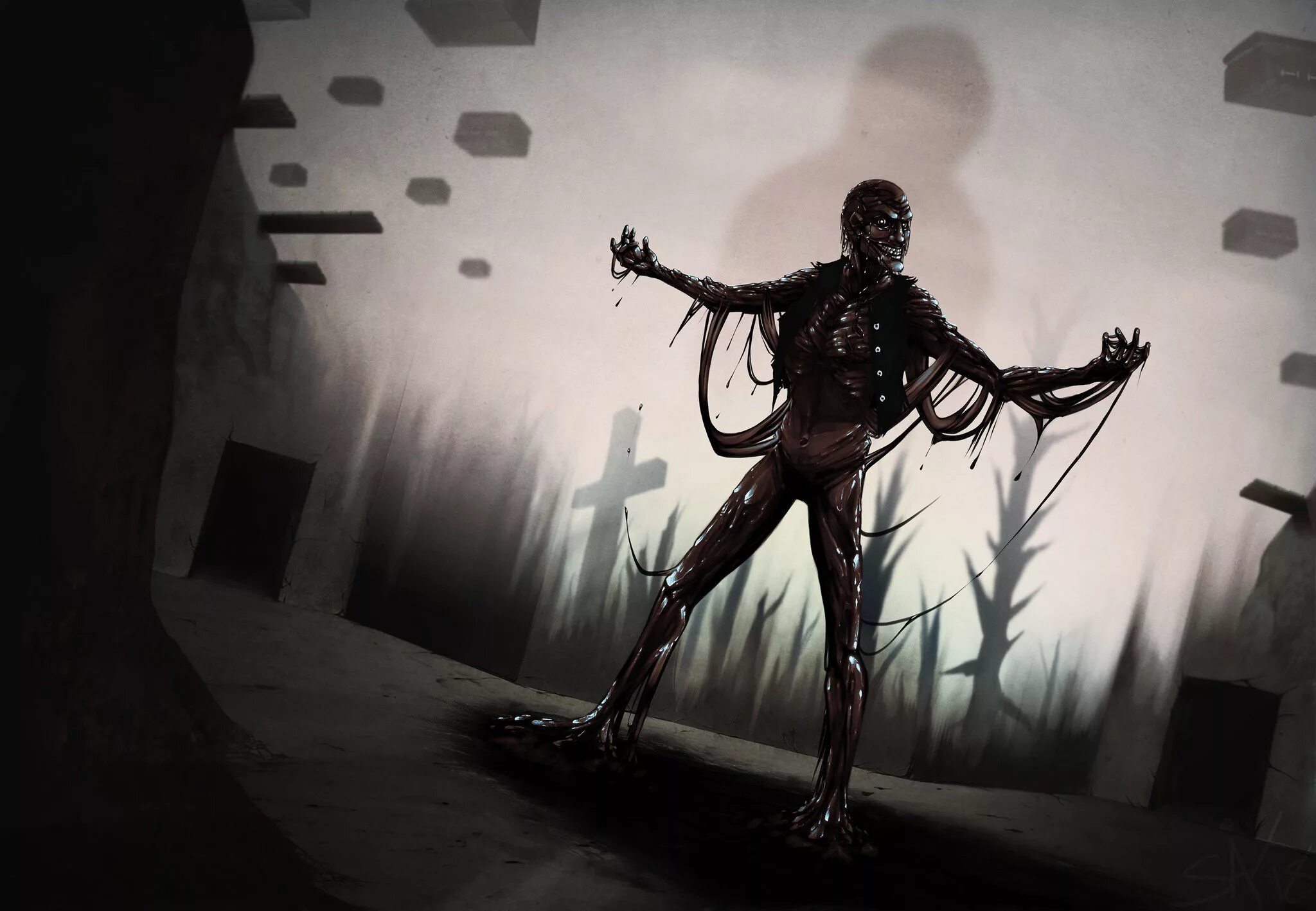 Страшные ссп. Страшные ссп. Страшные ссп. Страшные ссп. Scp 173 containment breach скульптура.