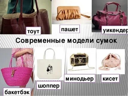 Какие бывают сумки