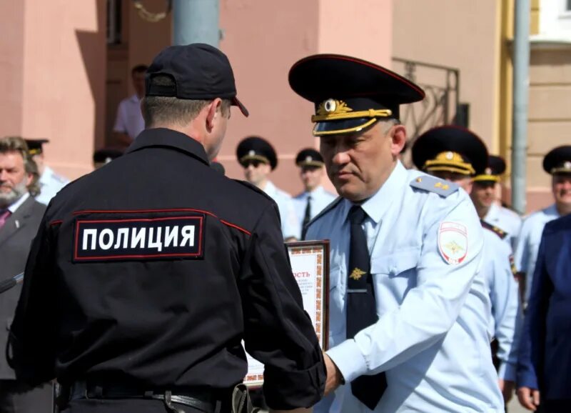 Парад новых автомобилей полиции на пл. Минина Новости Нижнего Новгорода
