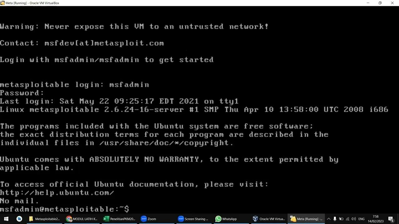 Metasploitable virtualbox. Metasploitable virtualbox