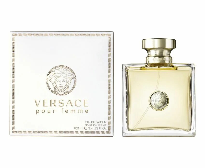 Аромат версаче женские описание. Духи Versace pour femme. Versace Versace pour femme. Версаче духи женские 100мл. Versace Versace pour femme EDP 100.