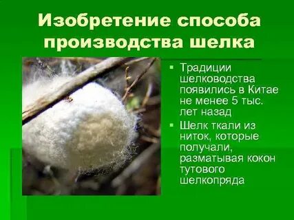 Где придумали шелк