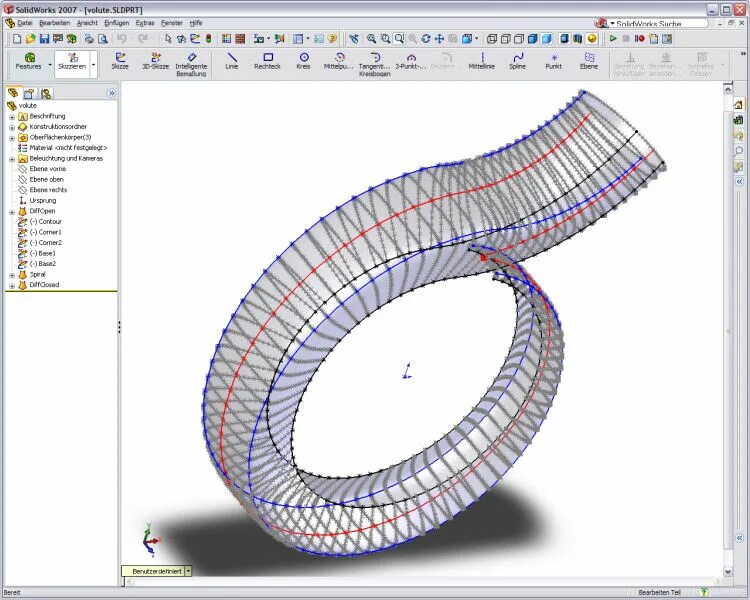 Спираль в Солид Воркс. 3д моделирование Солид Воркс. Пружина в Солид Воркс. Моделирование спирали solidworks.