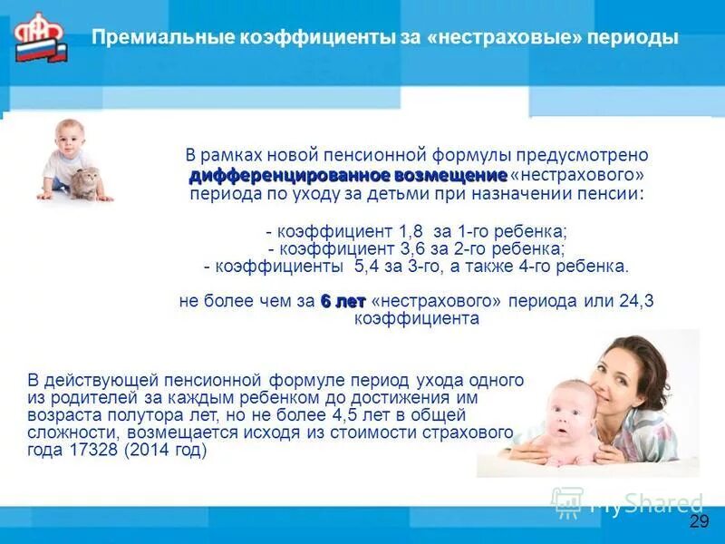 нестраховой период по уходу за ребенком. нестраховые периоды стажа для пенсии. нестраховые периоды. формула определения страховой пенсии. нестраховые периоды включенные в стаж.