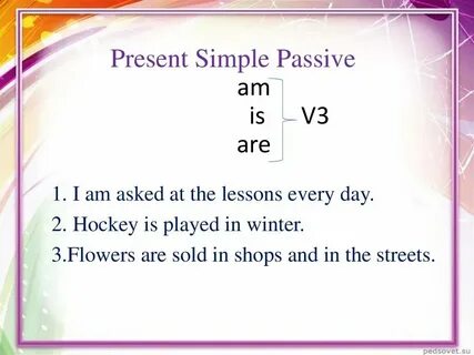 Wordwall present simple passive