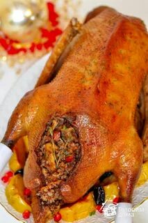 Гусь с гречкой