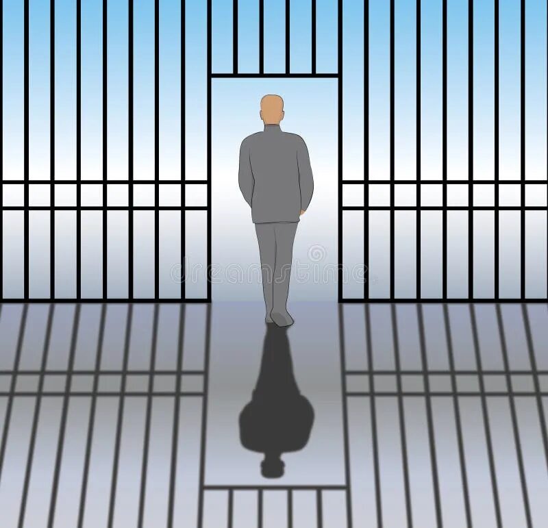 Released from prison. Released from prison