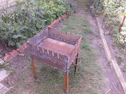 Домашние мангалы своими руками