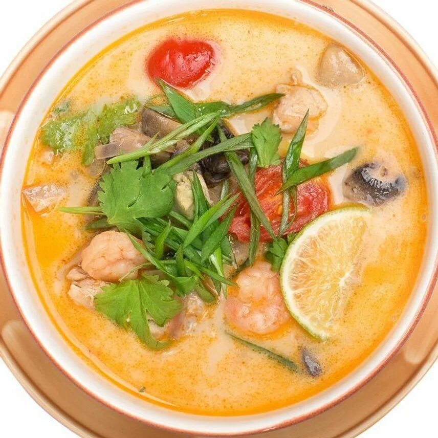 Лапша с кокосовым молоком