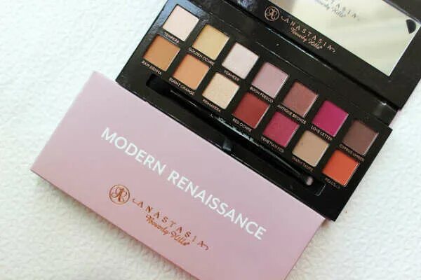 Modern renaissance. Anastasia beverly hills палетка теней modern renaissance.