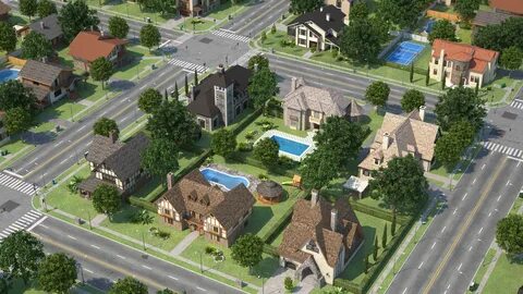 Street 3d model