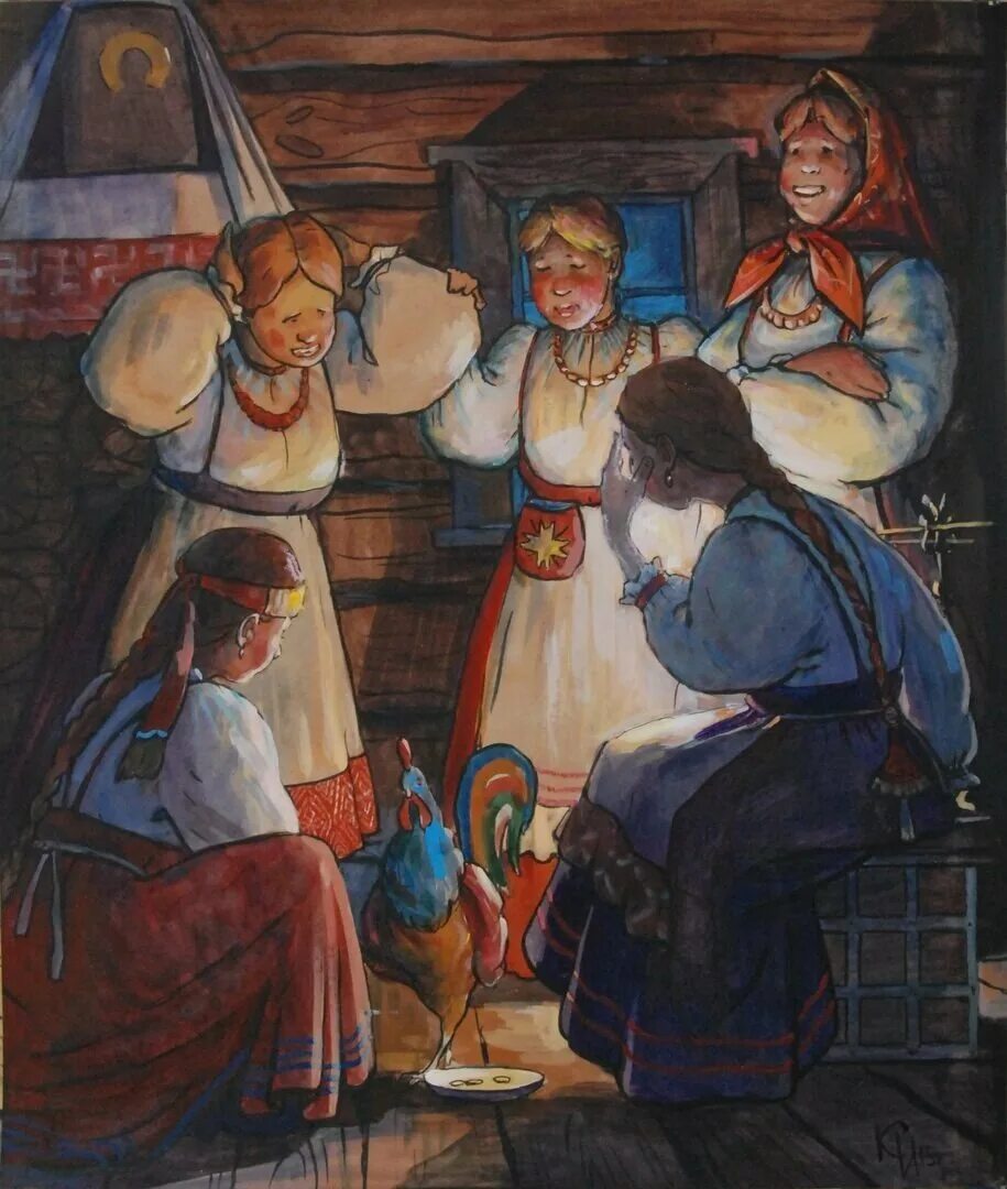 Гадай девица