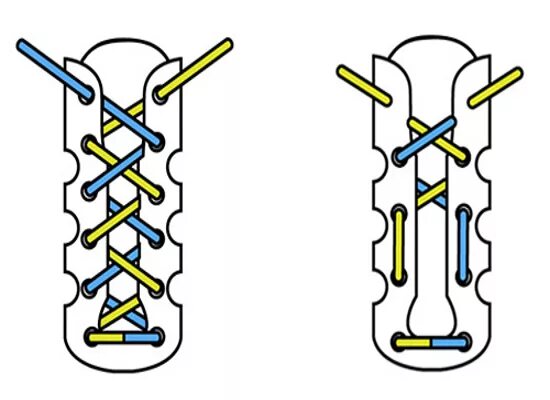 Как зашнуровать шнурки с 4 дырками. Шнуровка кроссовок схемы. Шнуровка кед схемы. Шнуровка двумя шнурками. Шнуровка кроссовок 4