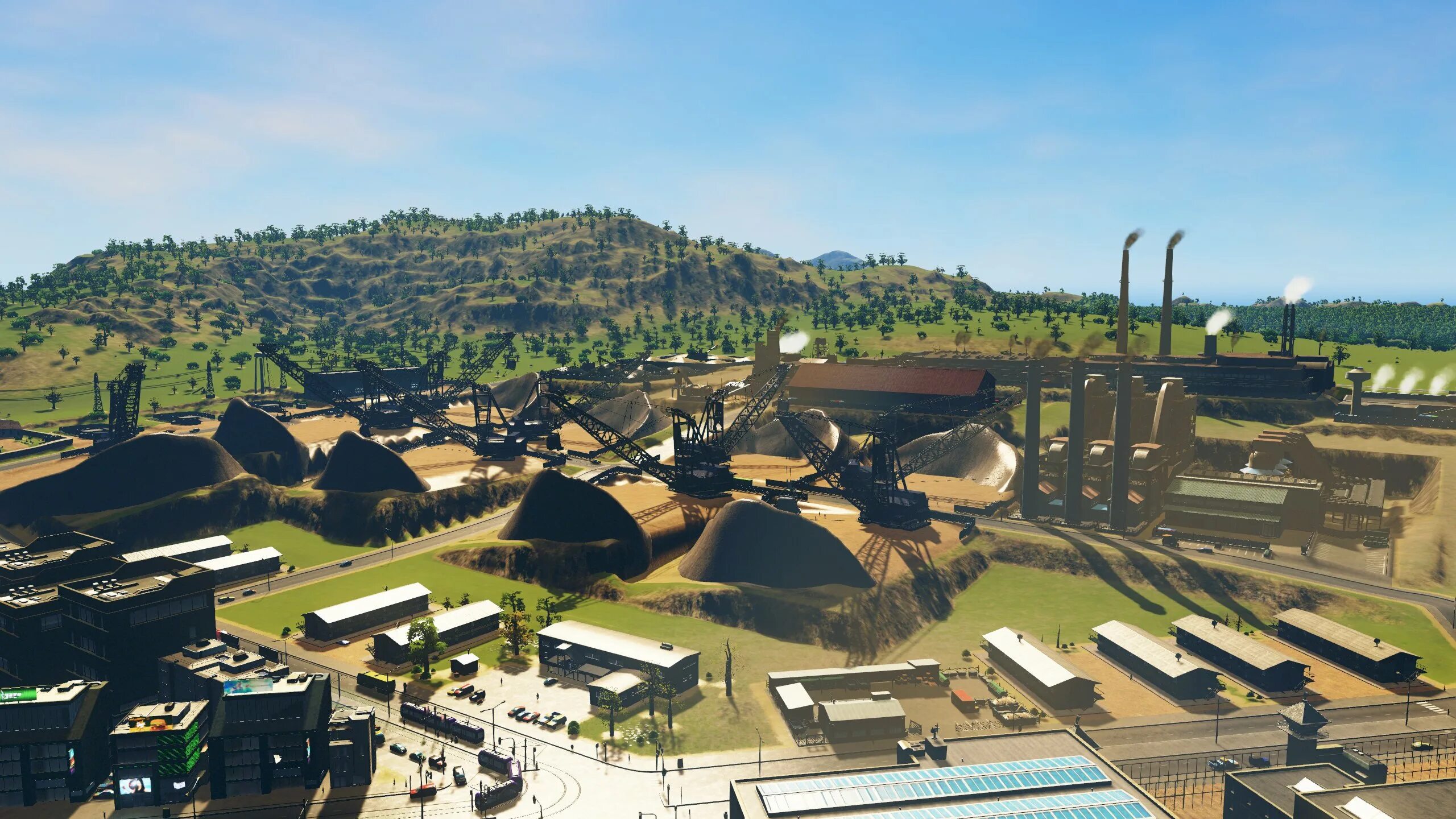 City skylines промышленность. Cities skylines маленький город. City skylines промышленность. сити скайлайн индустрия. City skylines промышленность.