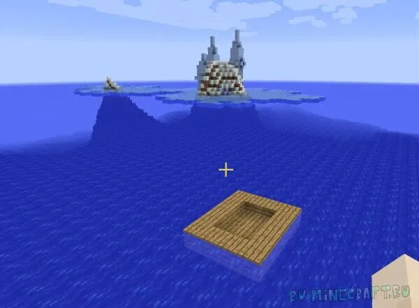 Майнкрафт мод на океан 1 7 10. Мод на майнкрафт бесконечный океан и воды. 2. Затопленные сервера. 5.