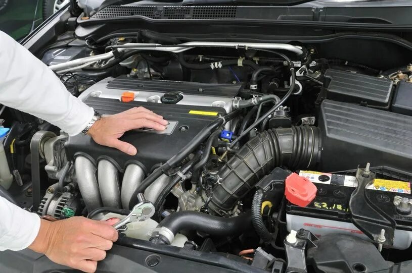 Wrong engine. Car repair. engine repair. car inspection engine. vehicle maintenance.