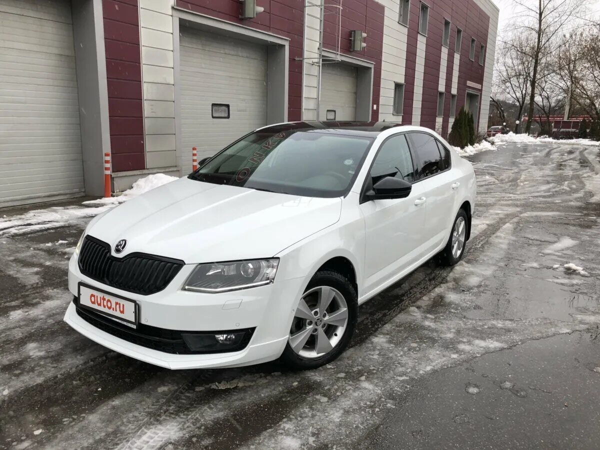 Купить октавию 2016. Skoda Octavia 2016 белая. Шкода Octavia 2016.