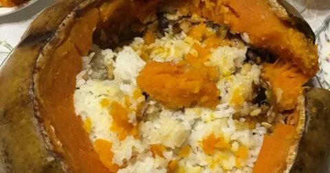 В тыкве плов духовке рецепт с мясом