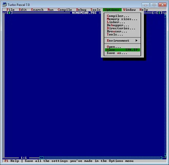 Pascal windows 7