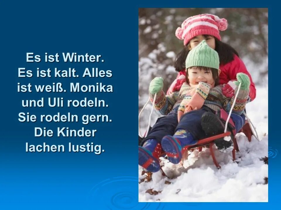 Im winter es