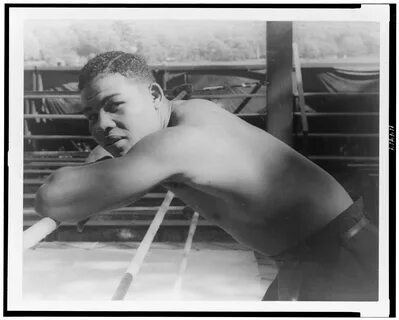 Portrait of Joe Louis, Greenwood Lake, N.Y. - LOC's Public Domain Arch...