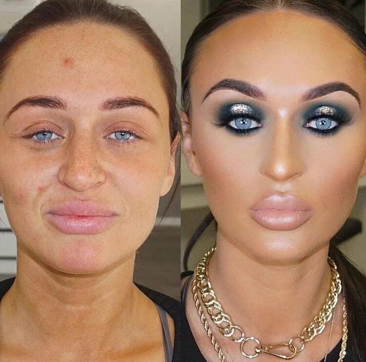 Макияж портит. Макияж до и после. Неудачный макияж до и после. Неумелый макияж. Перебор с макияжем.