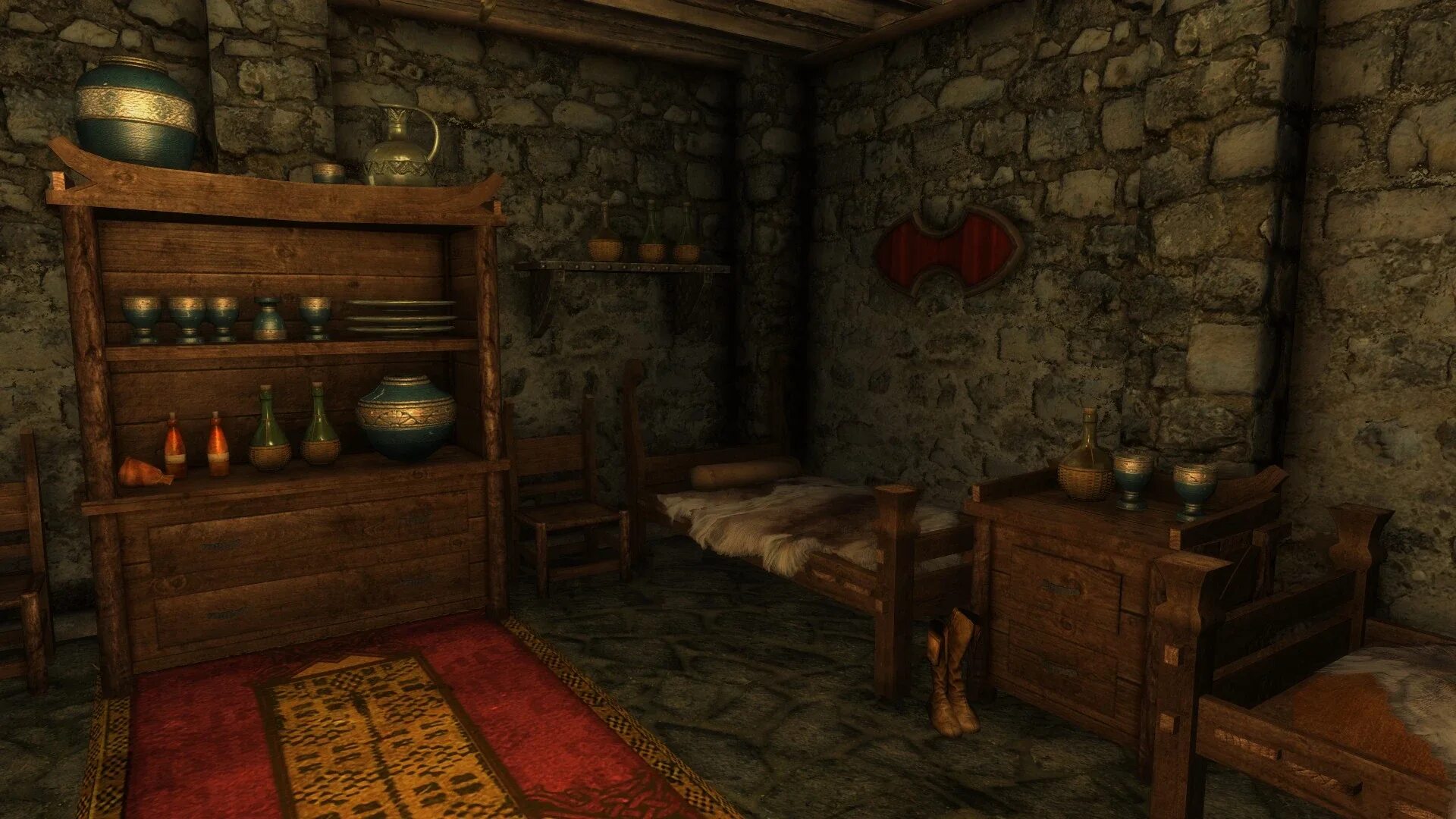 Комната скайрим. Skyrim se йоррваскр. скайрим спальня. йоррваскр интерьер.