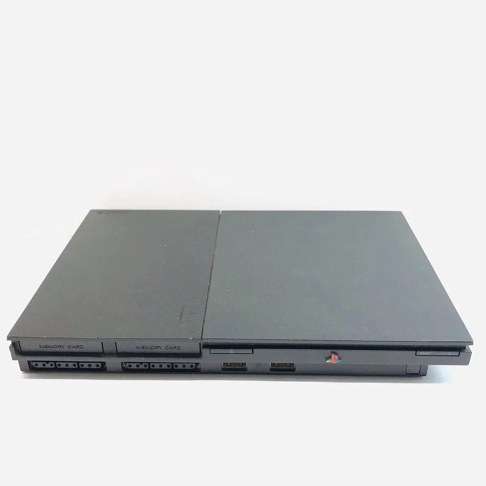 Пс 2 слим. Sony PLAYSTATION 2 Slim. Sony ps2 Slim разъемы. Ps2 Slim ver13. PLAYSTATION 2 Slim SCPH-90000.