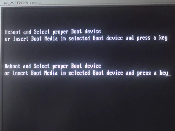 Компьютер Reboot and select proper Boot device. Ошибка Reboot and select proper Boot device. Reboot and select proper Boot device and Press a Key. При включении компьютера пишет Reboot and select proper Boot device. Ошибка boot and select proper boot device