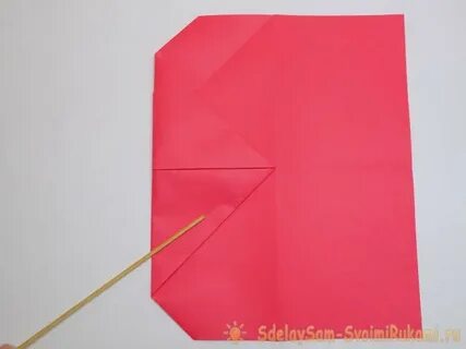Конверт сердечко из бумаги