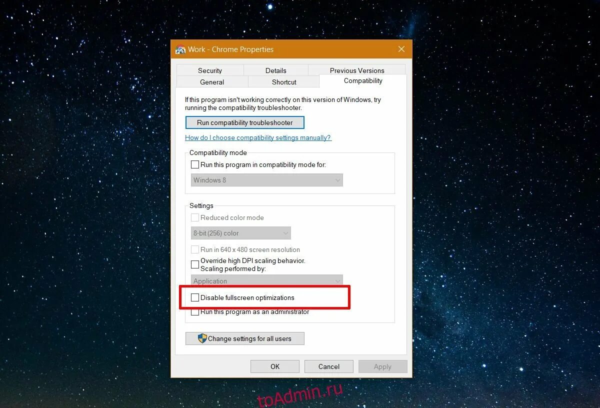 Optimization full. Disable fullscreen optimizations windows 7. полноэкранная оптимизация. оптимизация на весь экран windows 10. full screen.