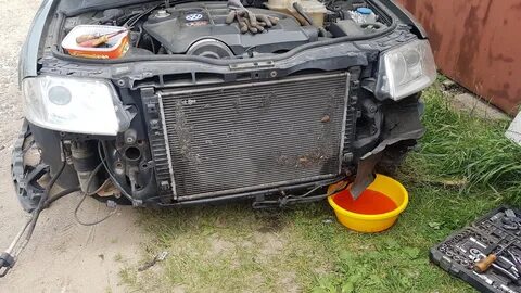 Радиатора passat b5