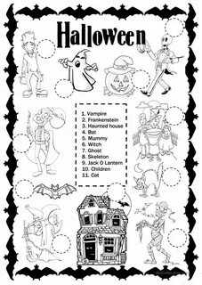 Halloween lesson for kids