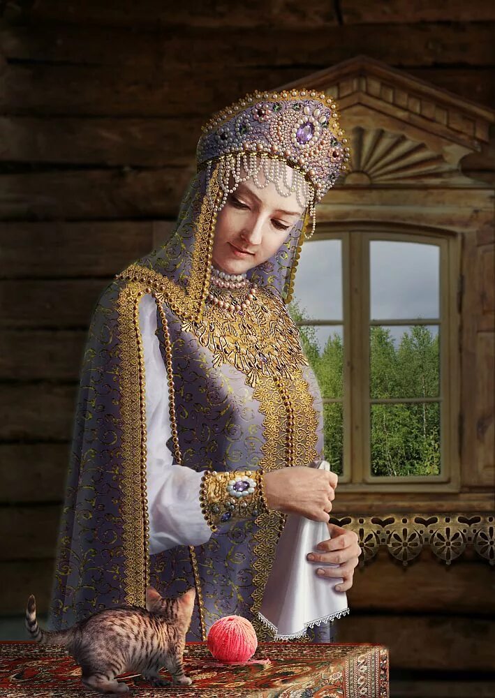 Образы русских сказок. Молдавская Княжна Василиса. Кокошник княжны царевны. Одежда русская Княжна в древней Руси. Василиса Премудрая Васнецов.